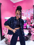 HM8505-1 denim jacket "TWILIGHT" - dark blue PRE-ORDER